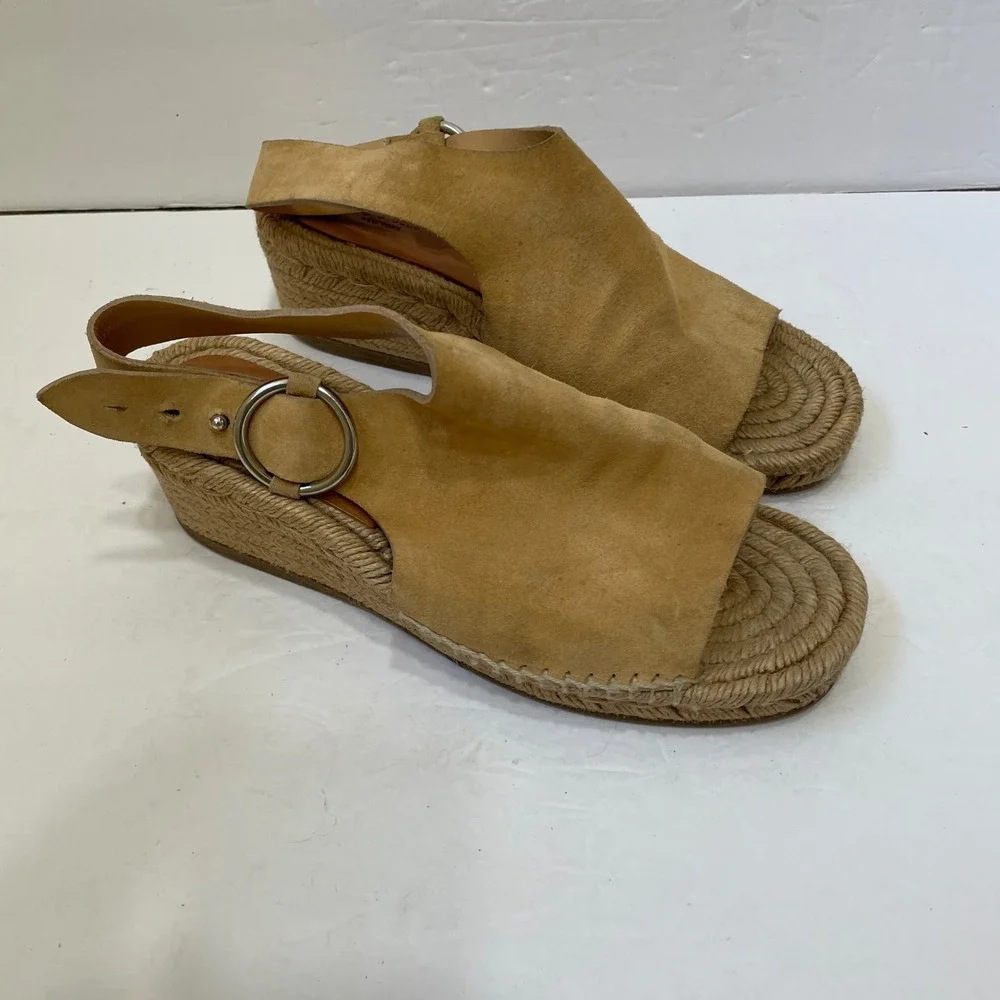 RAG & BONE CALLA WEDGE‎ ESPADRILLES IN DUNE
